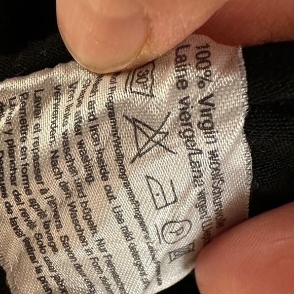 Hugo Boss Merino Wool Extra Fine 1/4 Button Down Collared Knit Sweater Italy XXL - Picture 12 of 12